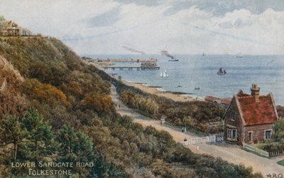 Lower Sandgate Road, Folkestone by Alfred Robert Quinton